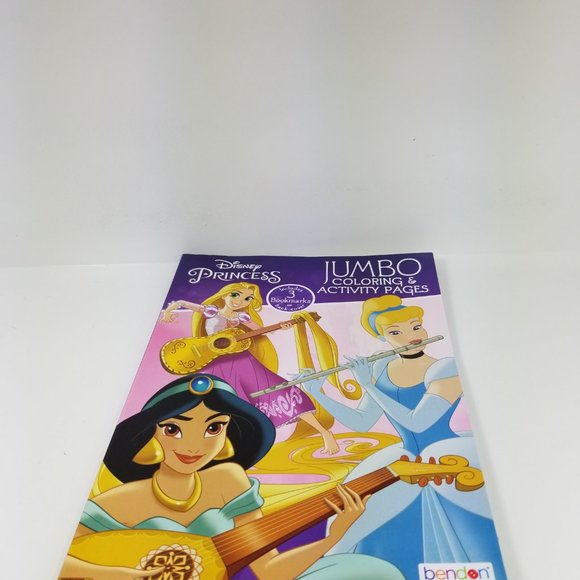 Disney Princess Jumbo Coloring Activity Book - Picture 7 of 7